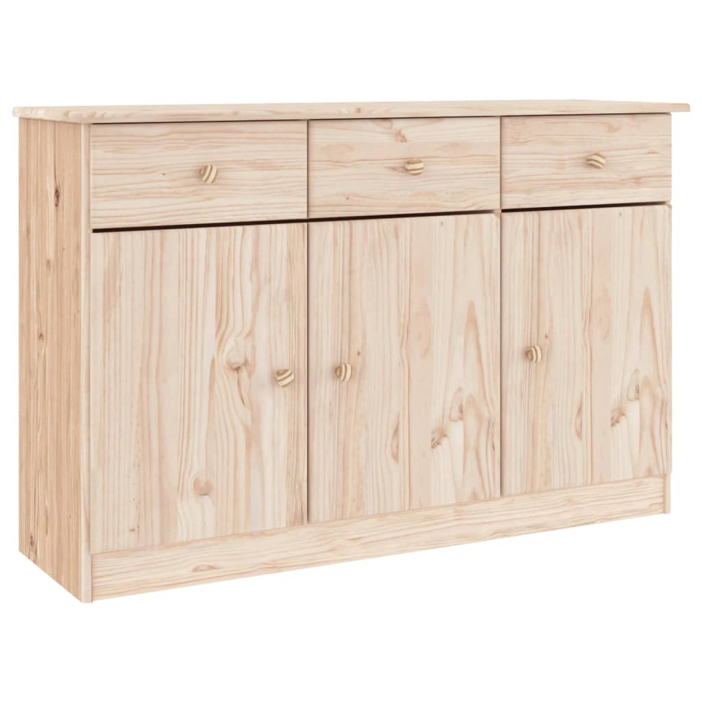 Sideboard ALTA 112x35x73 cm Solid Pine Wood