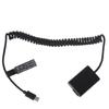 USB C к NP-FW50 Внешний адаптер питания Низкотемпературная стойкость Высокоэластичный