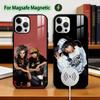 Чехол для телефона Bill-Tom Kaulitz Tokio Hotel для iPhone 17, 16, 15, 14, 13, 12, 11 Plus, Pro, магнитный с Magsafe, беспроводная зарядка
