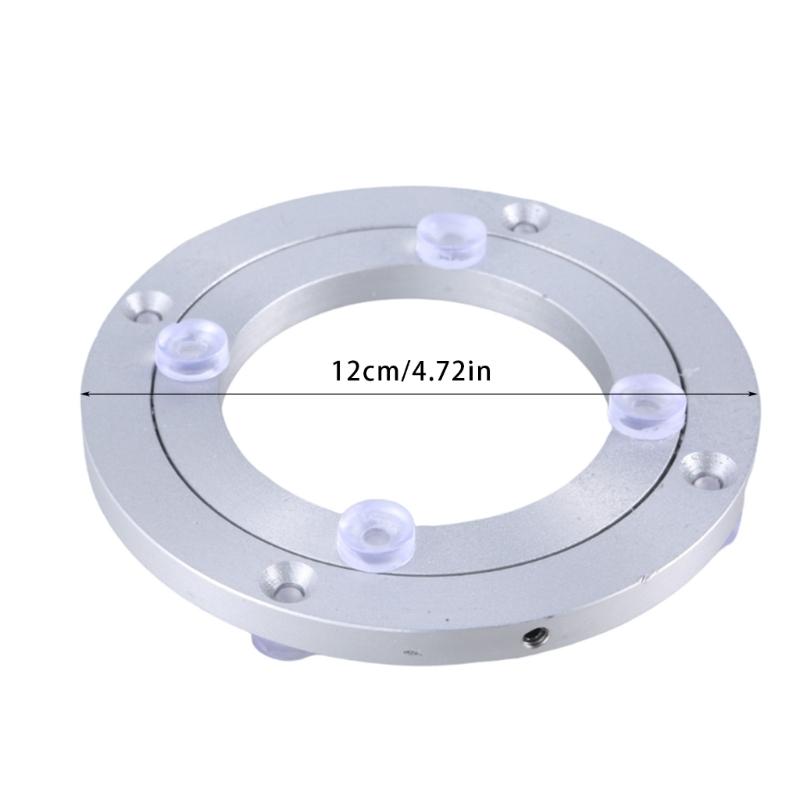 Swivels Platform Style Rotating Tray Revolving Disc for 20-25cm Glass Tabletop
