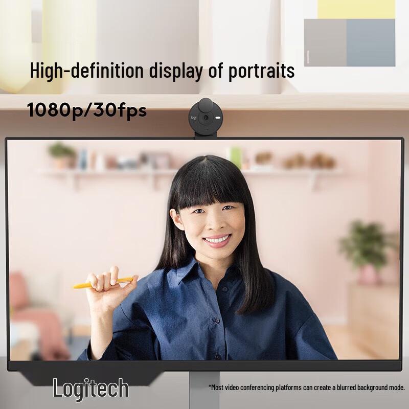 Logitech Brio 300 1080P Webcam
