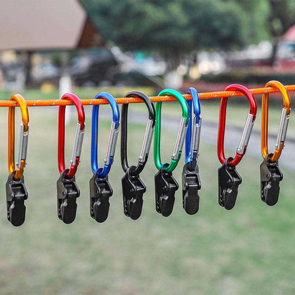 40Pcs Heavy Duty Awning Clamp Windproof Tarpaulin Clips Anti-Wind Tent Clips Outdoor