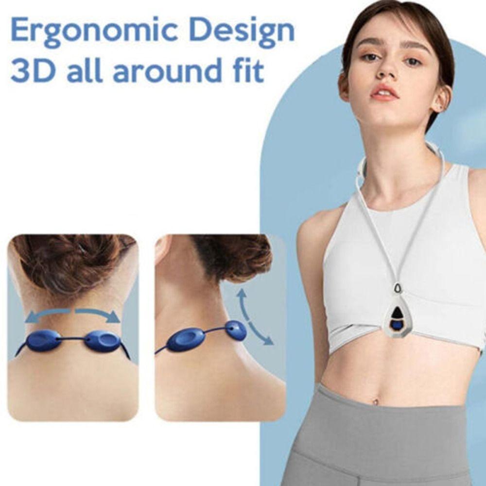 Подвеска для ухода, портативный массажер для тела, EMS, массажер для шеи, устройство для массажа шеи, акупунктурные точки, лимфвитация