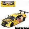 1/32 BMW M8 GTE Collaboration Version Alloy Sports Car Model Diecasts Metal Racing Car Vehicles Model Sound Light Kids Toys Gift