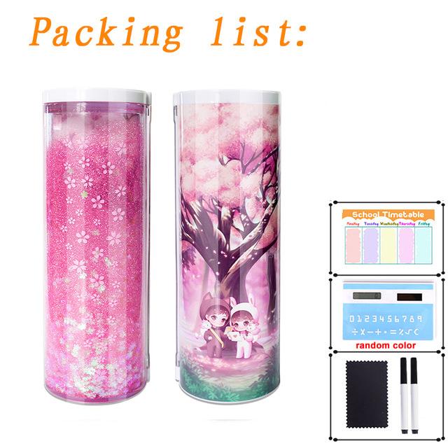 Электронный пенал для школы в японском стиле