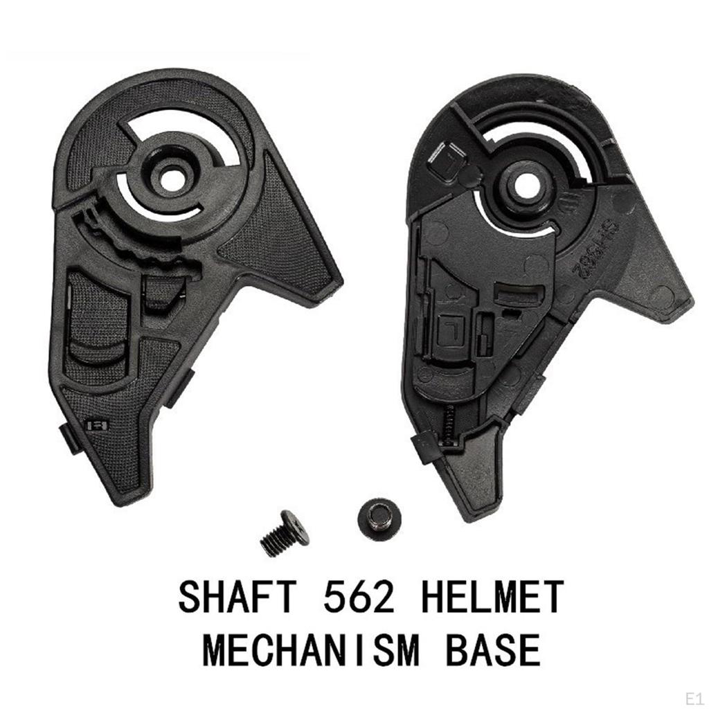 2 шт., основание козырька для мотоциклетных шлемов с винтами, аксессуары, запасные части, простой в установке шлем