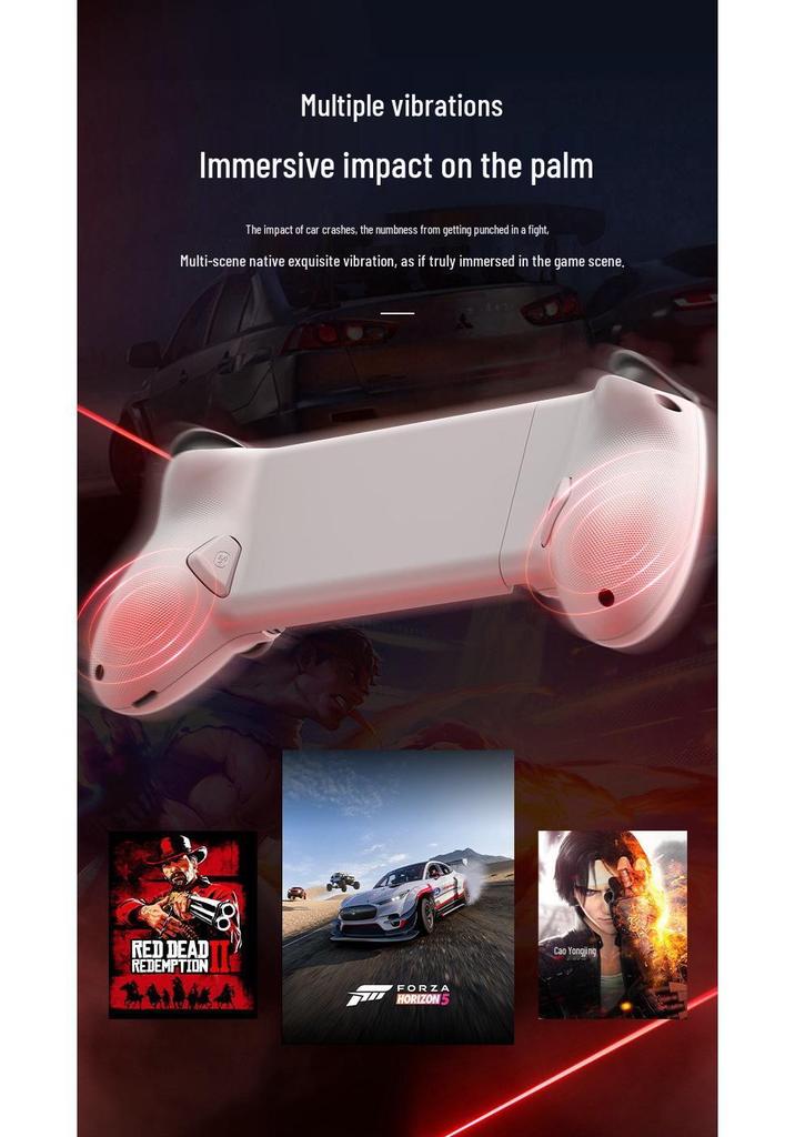 Игровой контроллер для мобильных игр US-Mexico S3 Type-C Bluetooth Двойной режим Механический с двойным Холловским растяжением.