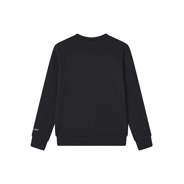FILA Classic Logo Crew Sweater 'Black White' Men's F11U249201F-NV