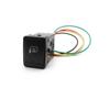 For Nissan X-Trail T32 2014 Qashqai J11 2015 Tiida NP300 Navara Car LED DRL Fog Light Power On Off Switch Front Camera Button