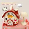 Large Capacity House Piggy Bank With Key Lock Children Money Boxes  Creative Toy