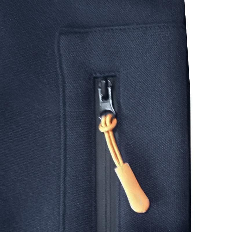 Осенне-зимний мужской свитер, повседневный, с несколькими карманами на молнии и капюшоном, пуловер с флисовой толстовкой, мужской