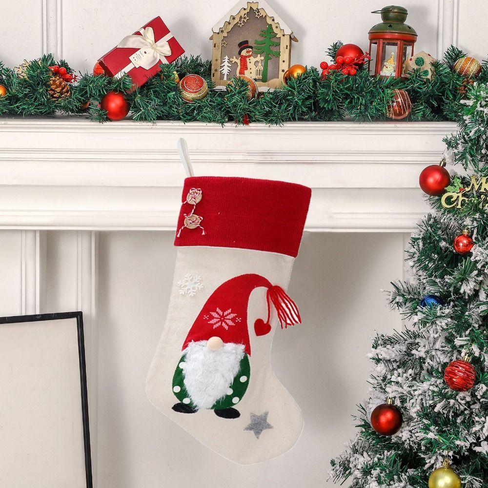 Personalized Christmas Stocking Pendants Unique Christmas Gift Bag  Home