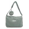 Corduroy Early Spring Trend Large Capacity Casual Solid Color Fashion Lightweight Shoulder Messenger Bag
