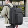 Customizable Logo Large Capacity Business Travel Backpack - Multifunctional Layered Computer Backpack for Commutes