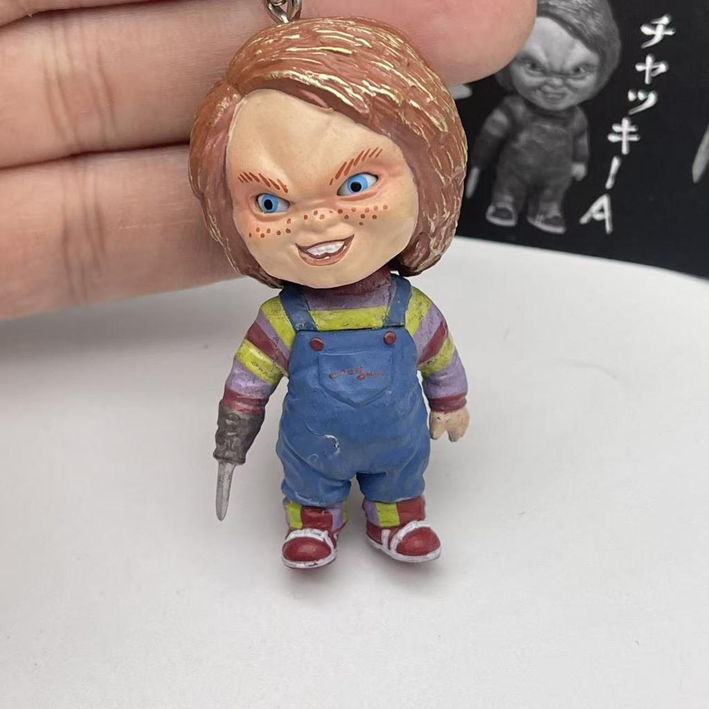 Призрак Новая кукла Моделирование Ужас Фигурка Действия Игрушки Украшение Качающийся Подвеска Шарм Брелок Фанаты Праздничные Подарки