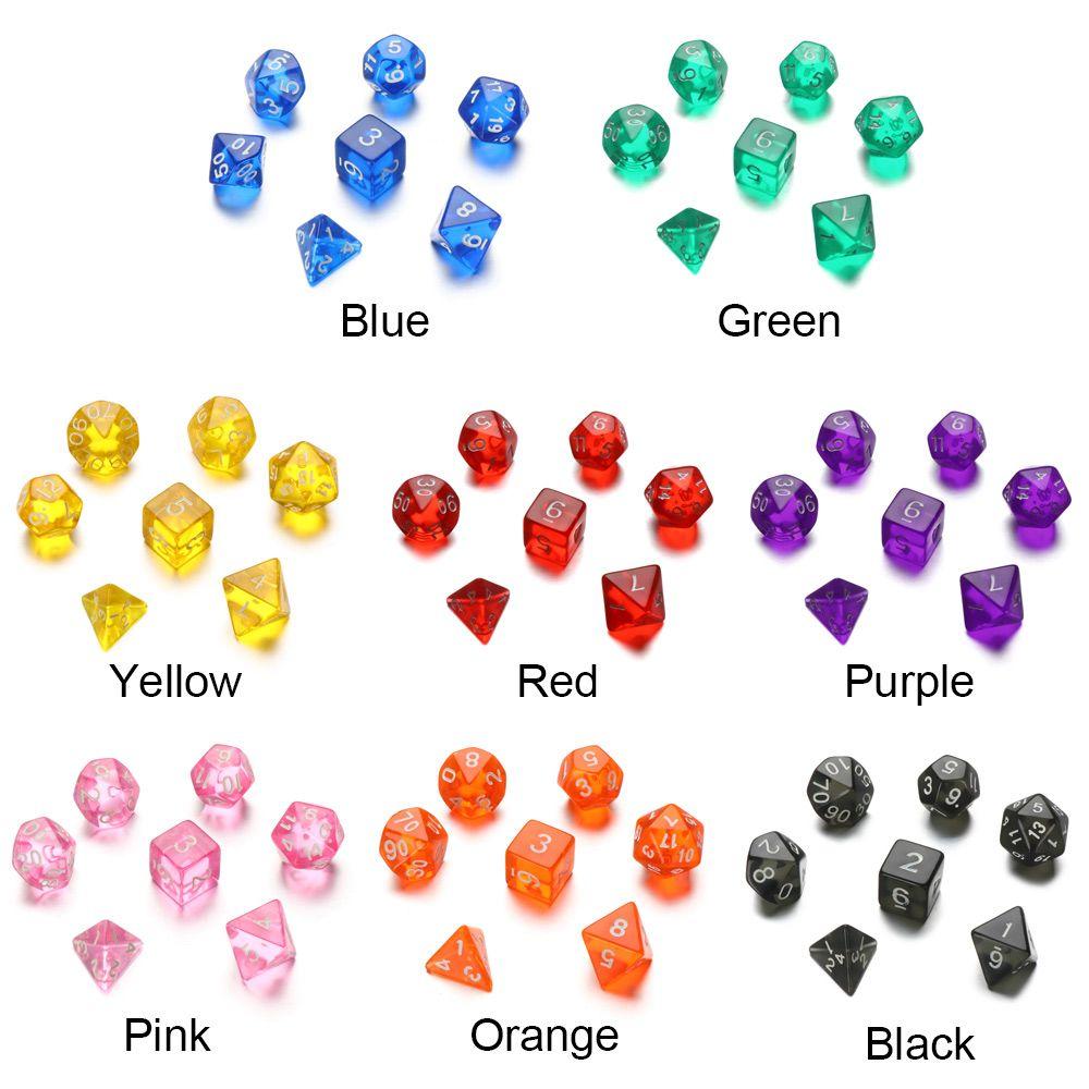 Multifaceted Party Supplies Leisure Entertainment Toys Game Accessory Board Game Dice Set