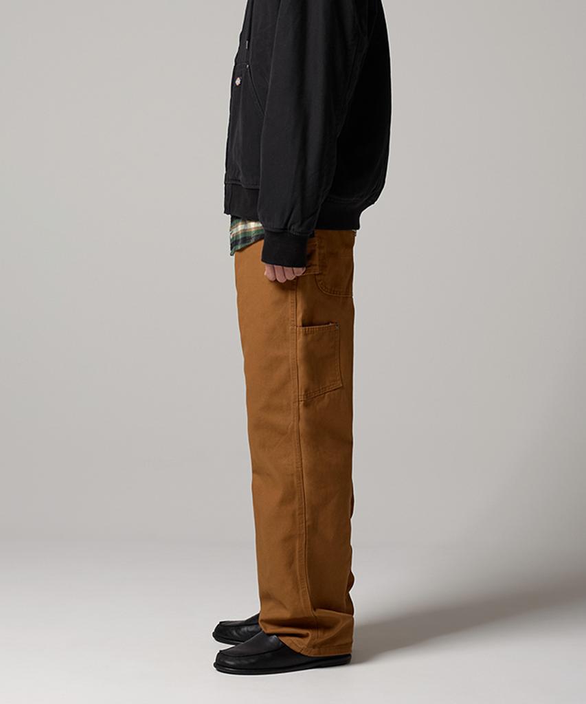 Dickies Шлифованные рабочие брюки из утиной ткани Коричневая утиная ткань