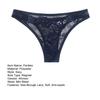 Chic Underpants Flower Embroidery Anti-septic Underwear Lace No Constraint Lady Briefs Women Garment