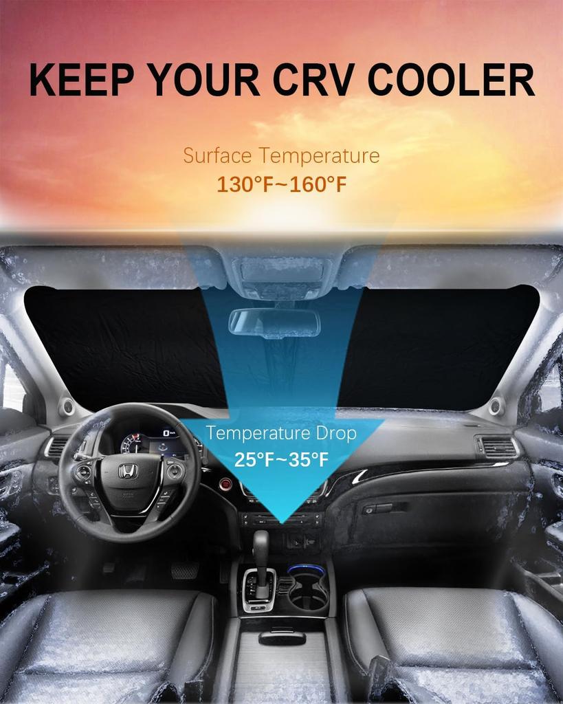 Car Windshield Sunshade Cover for HONDA CRV 2012-2016 Auto Front Window Sun Shade Visor UV Protector Car Interior Accessories