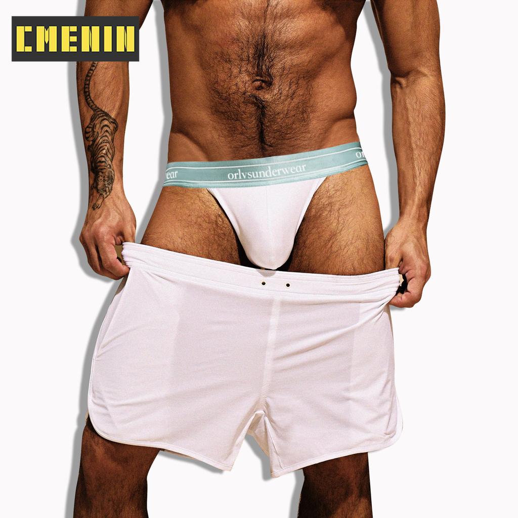 CMENIN ORLVS, 1 шт., хлопковое лоскутное быстросохнущее нижнее белье, мужские трусы с бандажом, стильные мужские трусы, мужские OR6220