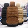 1pc Soft Plush Car Seat Cover, Automobiles Seat Cover Cushion Pad Car Seat Protector Universal Winter Auto Interior Accessories