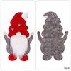 Gnome Doll Christmas Cutlery Holder Knife Fork Pocket Bag Faceless Doll Knife Fork Set Bag Tableware Cover New Year Dinner Decor