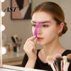 Eyebrow Stencil with Handle 1/2 Sets Kit, 8 Shape Brow Template & Headband Headband, Reusable Shaping Drawing Guide Tools for Women Beginner Non Slip