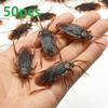 5-50 шт. Хэллоуин Гаджет Пластиковые Тараканы Шутка Декорация Реквизит Резиновая Игрушка Розыгрыши Практичные Шутки Игрушки Пластиковые Насекомые Таракан