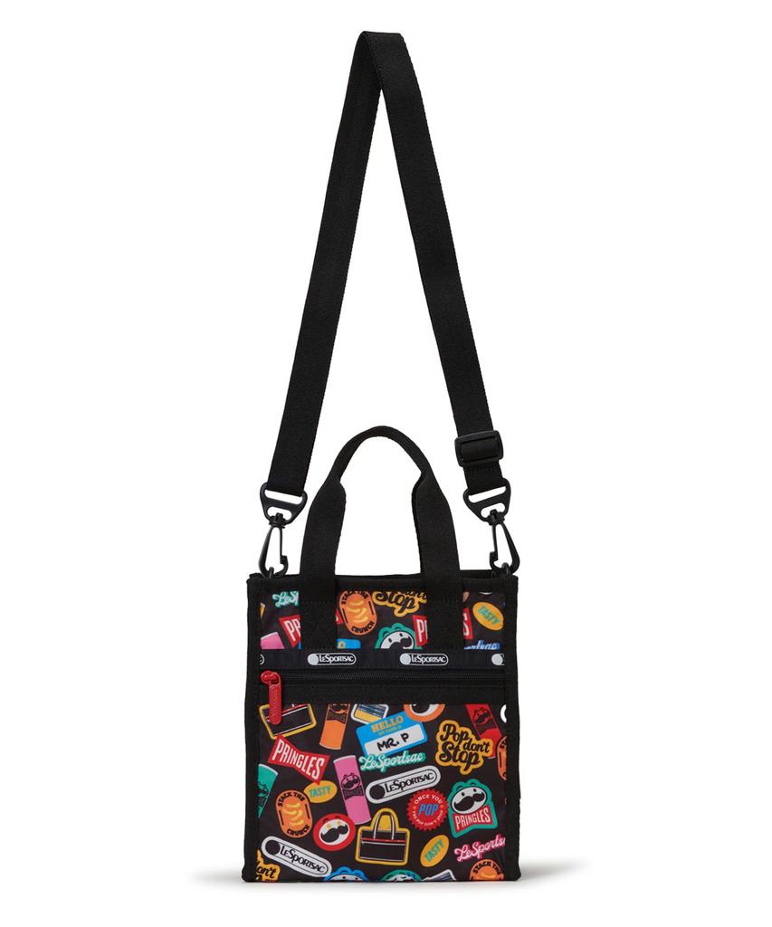 X Сумка через плечо MINI TOTE 3714 Наклейки Pringles [LeSportsac Pringles] [Официальный] N/S / /