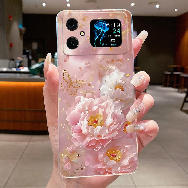 Phone Case For Cubot A20 Butterfly Bow Protective Thin Casing CubotA20 Fundas Coque Transparent Soft Silicone TPU Cover Capa