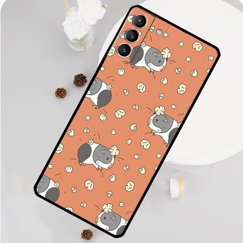 Милые Животные Морская Свинка Чехол для Телефона Для Samsung Galaxy S23 Ultra S21 S20 FE S9 S10 Plus Note 10 20 S22 Ultra Funda