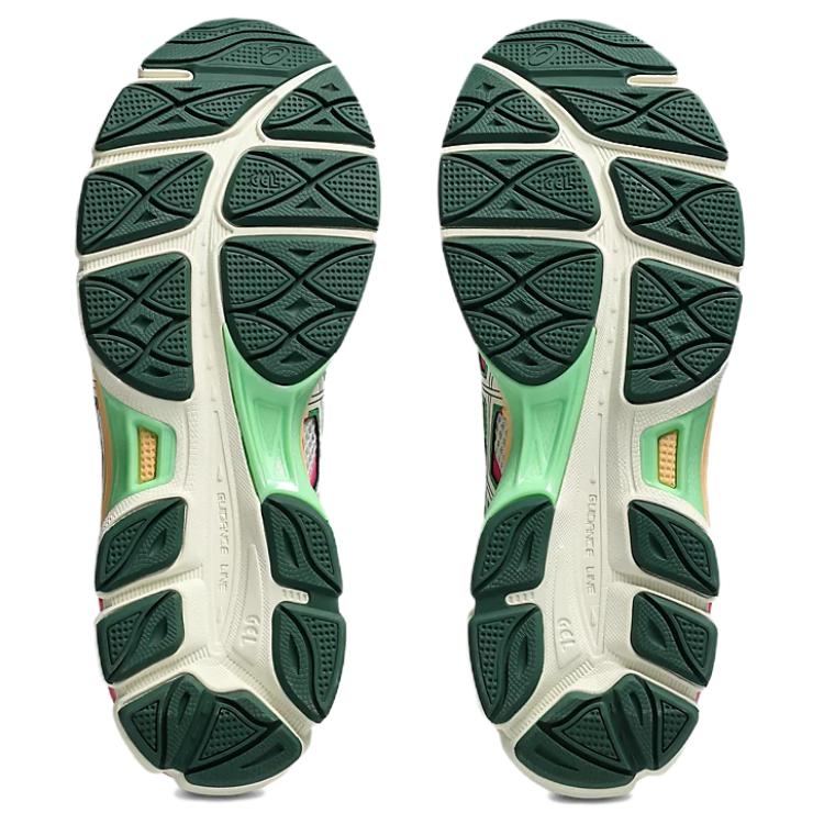 Asics Гель Cumulus 16 Зеленый Крем Слоновая кость Унисекс Кроссовки 1203A763-100