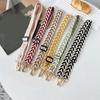 Wide Cloth Phone Antilost Lanyard Pearl Pendant Long Phone Strap Cell Phone Lanyard  Shoulder Strap