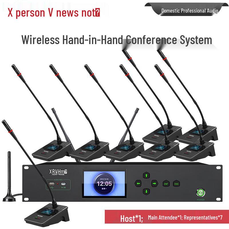 Профессиональная беспроводная система конференц-микрофонов XEW-460 (Китайская версия)