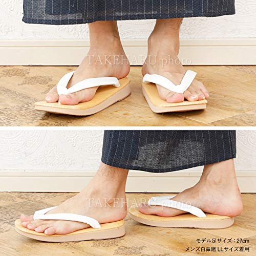 Setta Yellow Chiba Domestic Chiba Front Sand Sole Sponge Sole 3L Extra Large White Thong [Takeharu] Мужские