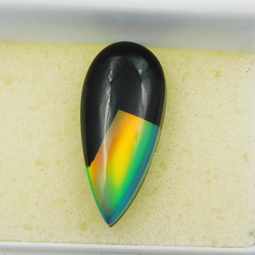 Pear Lab Created Doublet Opal 10.35 Ct Beautiful Loose Gemstone