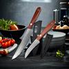 Damascus Steel Kitchen Utility Knives Boning Meat Cleaver Chef Knife Barbecue Steak Sushi Cutter Fruit Paring Tools with Sheath