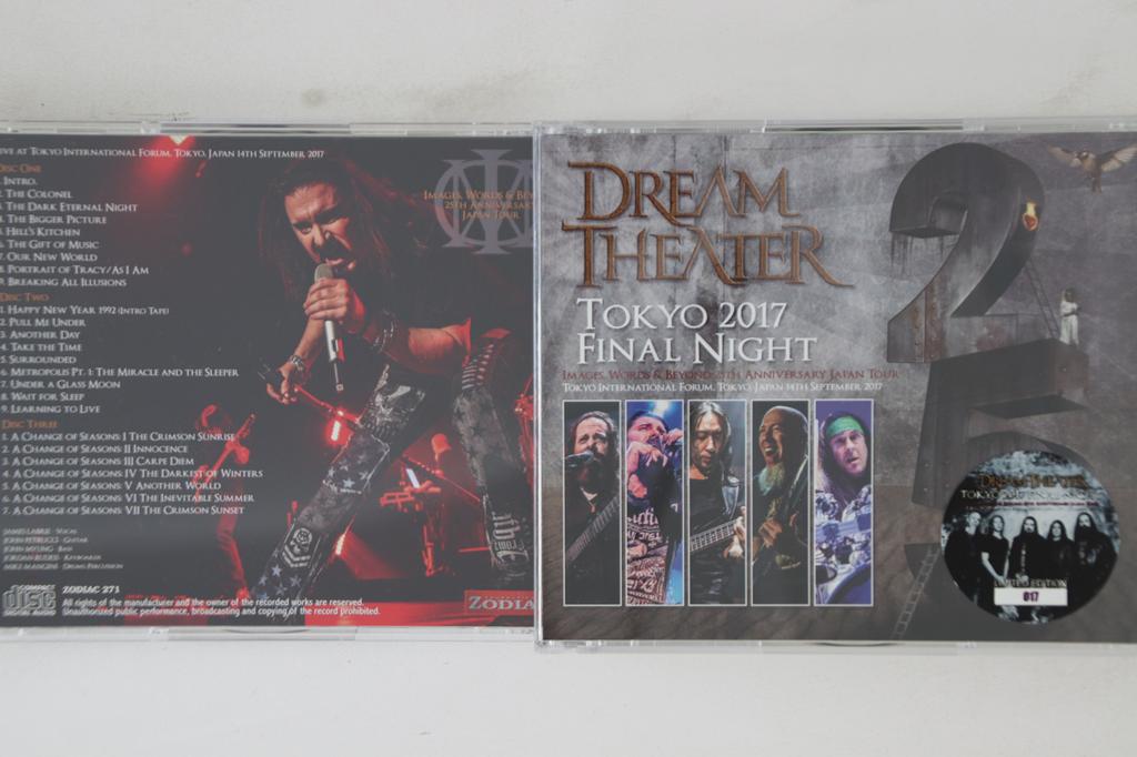 CD DREAM THEATER - Токио 2017 Финальный вечер ZODIAC271 ZODIAC 2017 Япония Металл Б/У