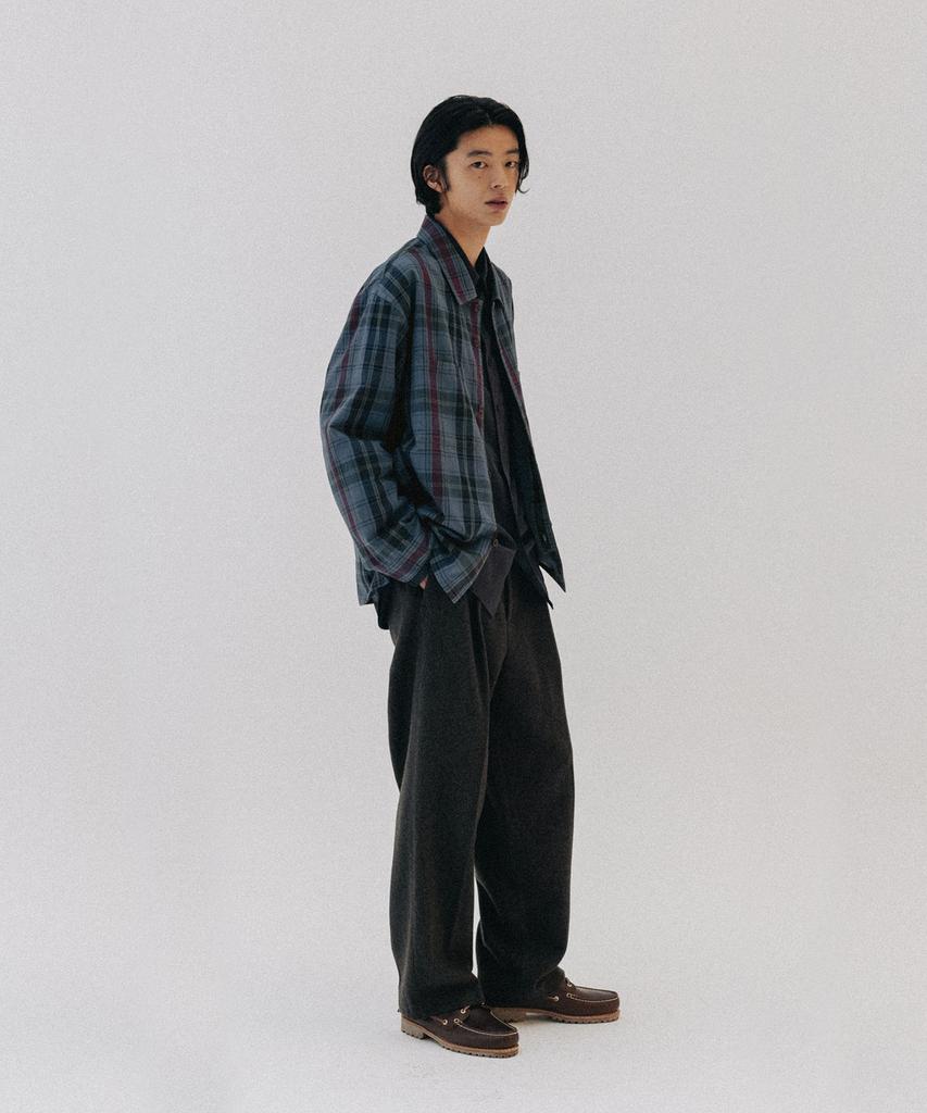 BLANKROOM Wool Trousers_Brown