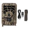 Охотничья камера слежения 720P HD Объектив 120 градусов Уличная камера для дикой природы с инфракрасным обнаружением Охотничья камера