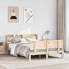 VidaXL Bed Frames and Headboard Without Mattress 135x190 Cm 3306817