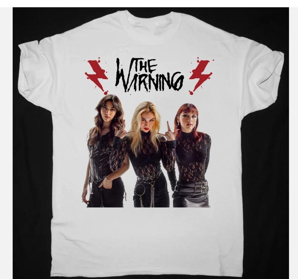 NEW The Warning Band Member 2025 Short Sleeve White All Size Shirt