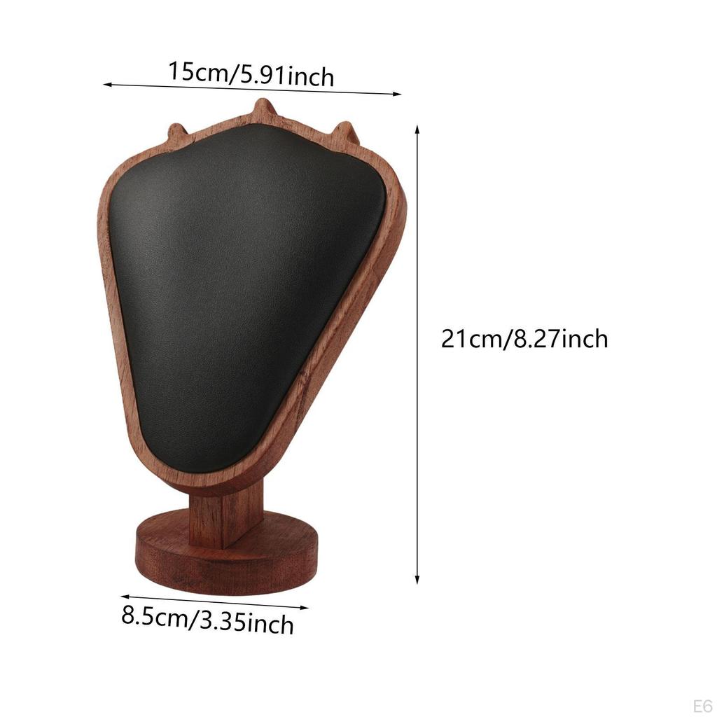 Подставка для ювелирных изделий с деревянной основой для розничного использования