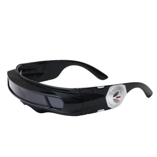 Futuristic Cyberpunk Sunglasses, UV400 Protection Sunglasses, Irregular Shape Punk Shades for Beach Party Outdoor Sports