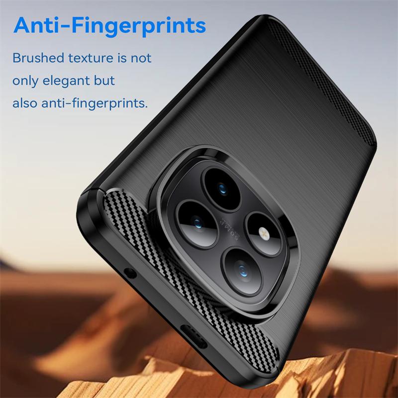 Для чехла Redmi Note 15 Pro Plus Чехол Для Redmi Note 15 Pro Plus Силиконовый Чехол-накладка из углеволокна Для чехла Redmi Note 15 Pro Plus