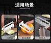 NEW Kitchen Peeler Stainless Steel Vegetable Peeler with Wooden Handle Durable Serrated Peeling Knife Bottle Opener Kitchen Tool