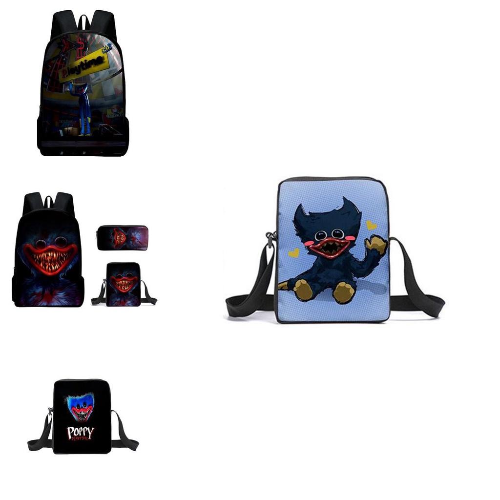 Рюкзак Poppy Playtime Huggy Wuggy Kissy Missy для детей Стильный и функциональный!