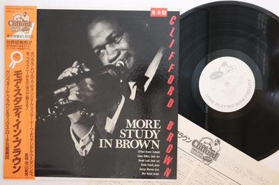 LP Пластинка CLIFFORD BROWN - More Study In Brown 195J1PROMO EMARCY 1983 Япония Оби Джаз Б/У