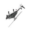 2.4GHz RC Helicopter, 1:52 Scale Stunt Remote Control  plane with 6-   , Altitude Hold, One Key TakeoffCelsiusLanding, for Teens and Adults In