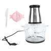 Electric Meat Grinder 200W 2L Stainless Steel Multifunctional Food Processor Meat Blender for